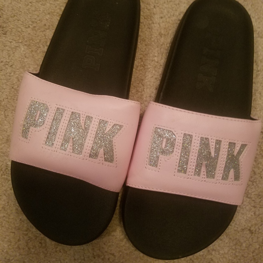Victoria's secret pink slides